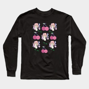 Kawaii fruits Long Sleeve T-Shirt